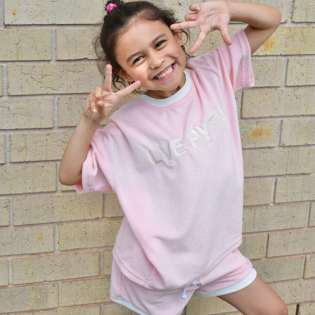 PRE-ORDER - Terry Towel Set - Pink