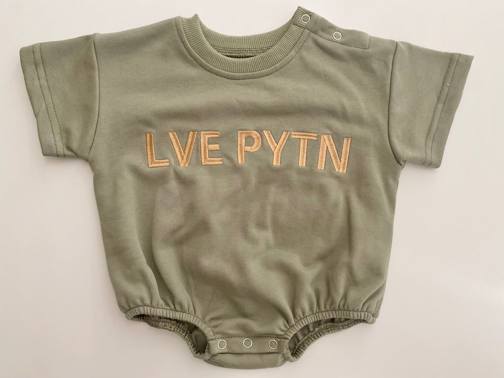 Romper Olive Green Newborn Outfit Buy Baby Overall Merino Wool