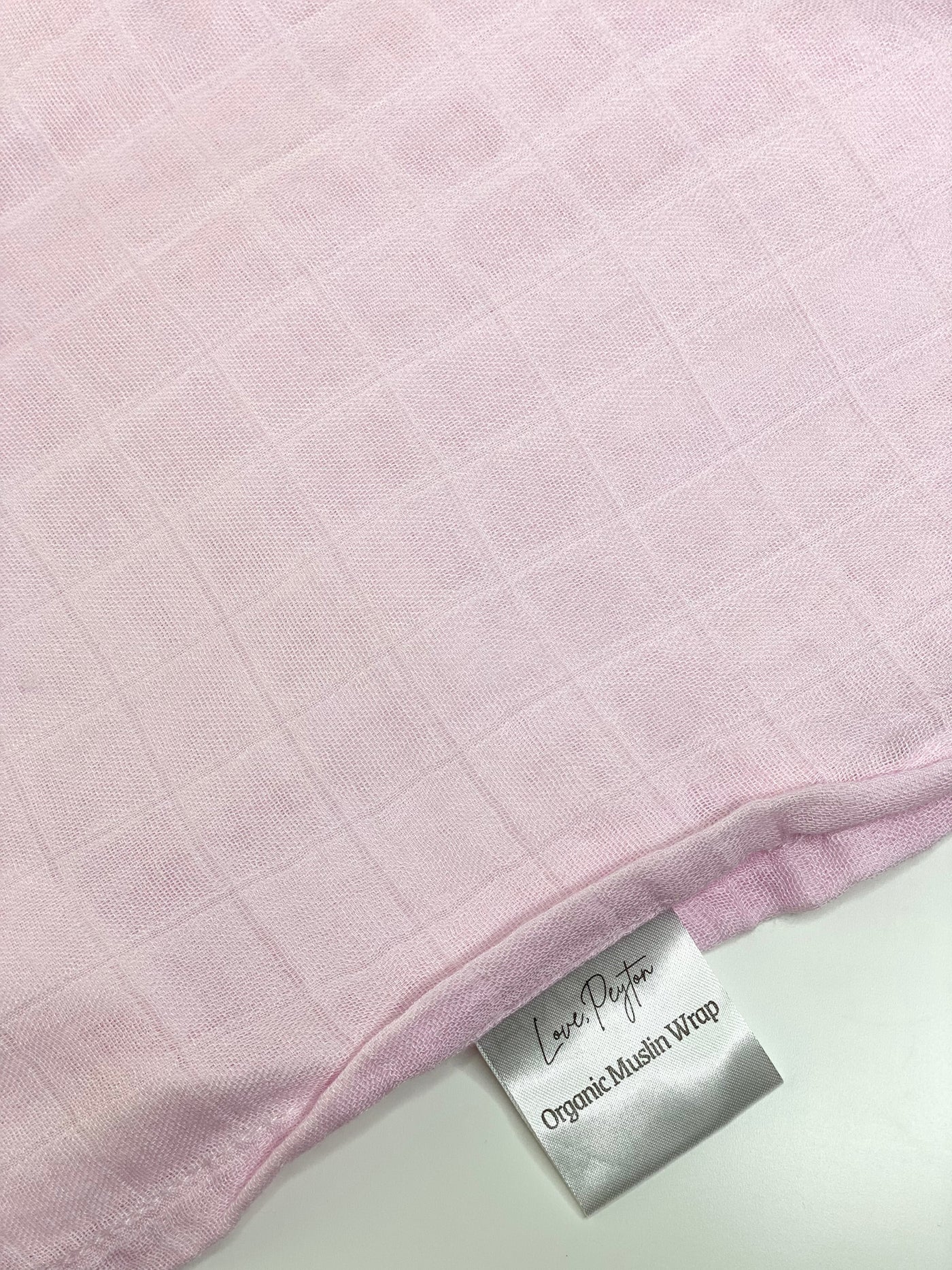 Pink – Organic Muslin Wrap