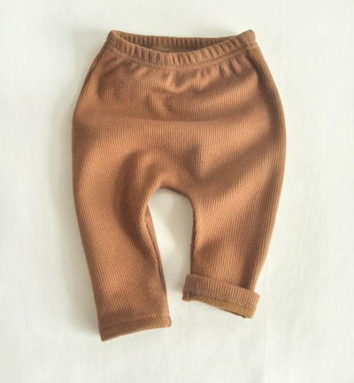 Cotton Pants - Brown