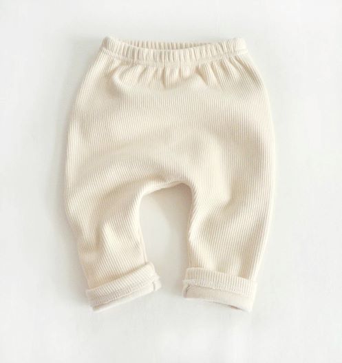 Cotton Pants - Creamy White